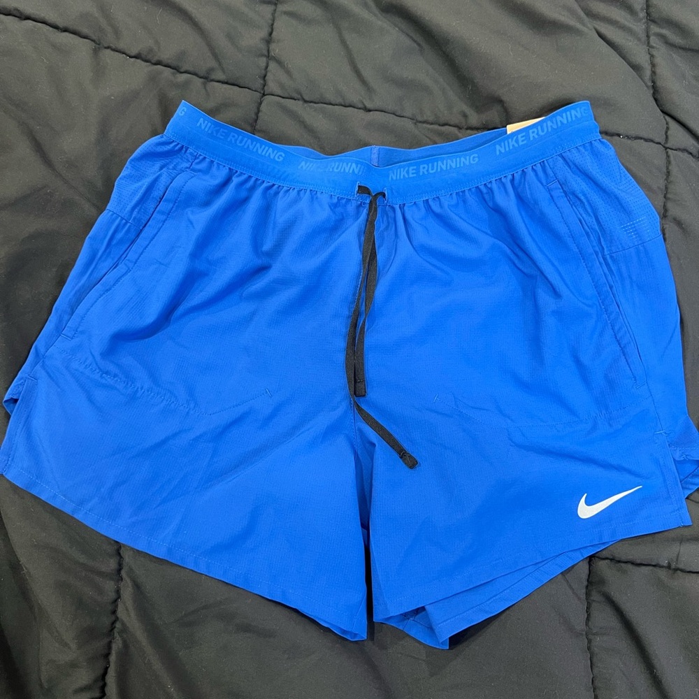 Nike Men's Vibrant Blue Athletic Shorts